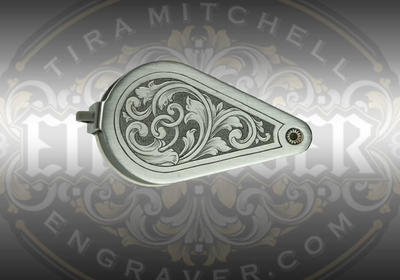 Loupe with Scrollwork and Background Removed