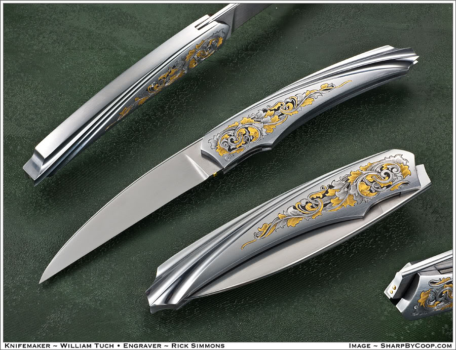 Engraved Tuch Knife